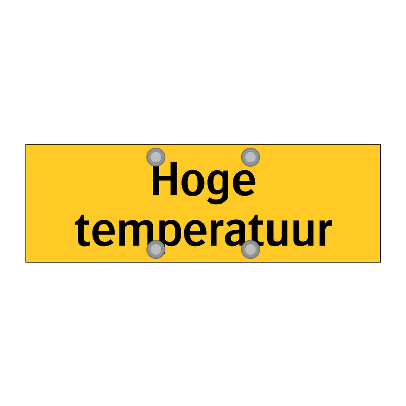 Hoge temperatuur