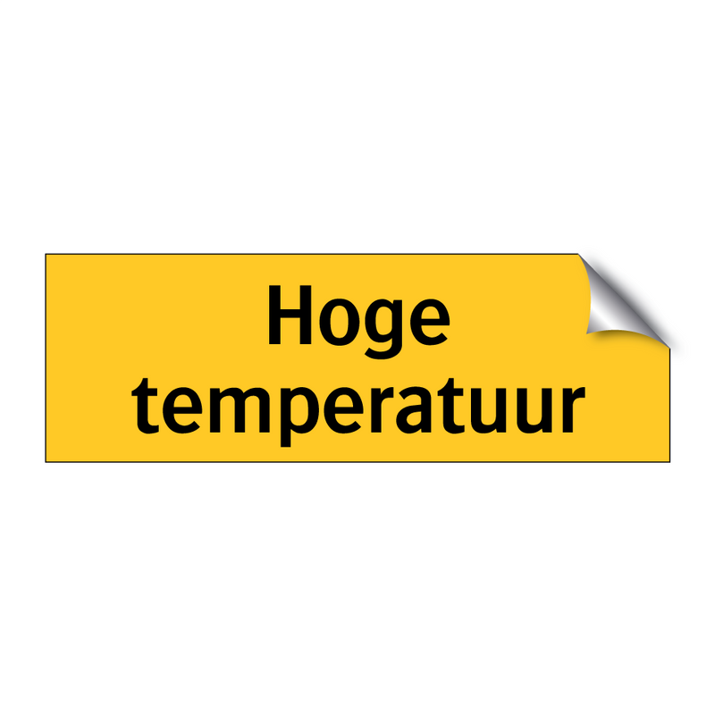 Hoge temperatuur