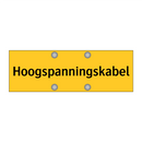 Hoogspanningskabel
