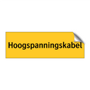 Hoogspanningskabel