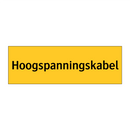 Hoogspanningskabel