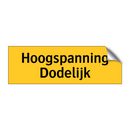 Hoogspanning Dodelijk