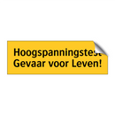 Hoogspanningstest Gevaar voor Leven!