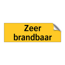 Zeer brandbaar