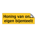 Honing van onze eigen bijenteelt
