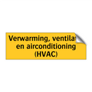 Verwarming, ventilatie en airconditioning (HVAC)