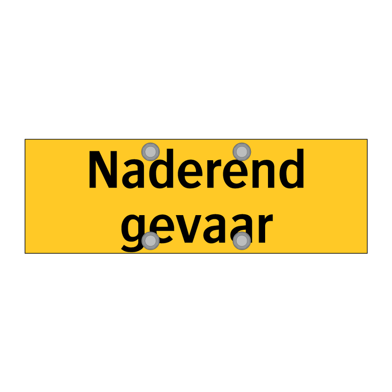 Naderend gevaar
