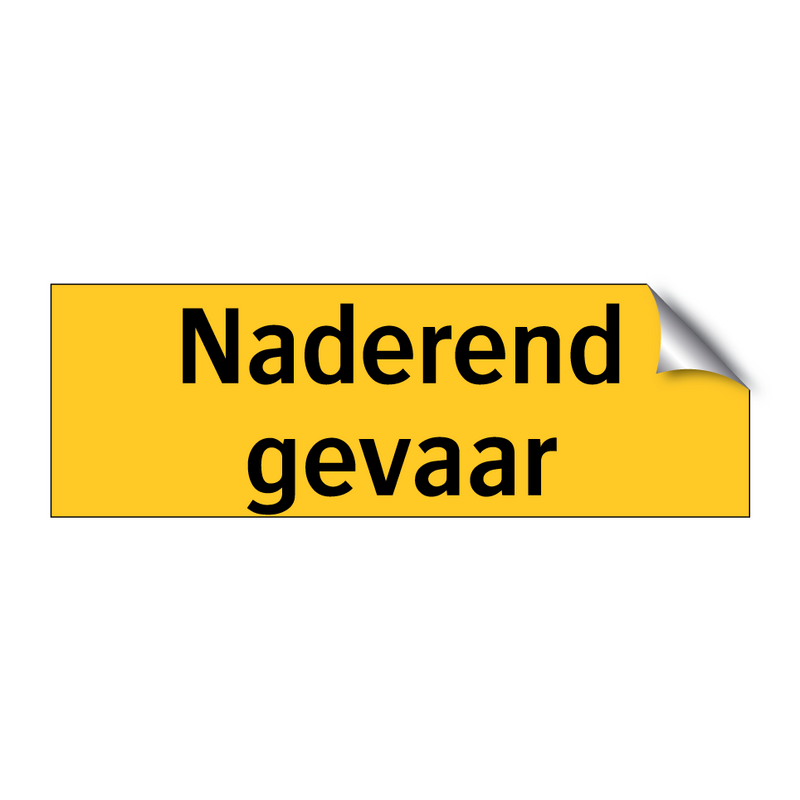 Naderend gevaar