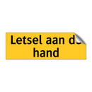 Letsel aan de hand