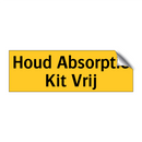 Houd Absorptie Kit Vrij