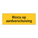 Risico op aardverschuiving