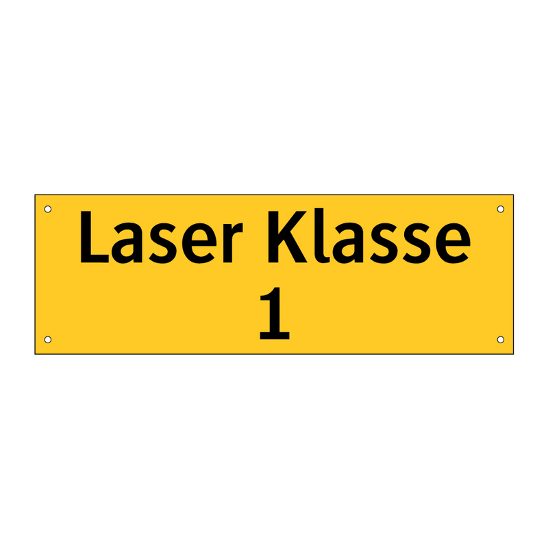 Laser Klasse 1
