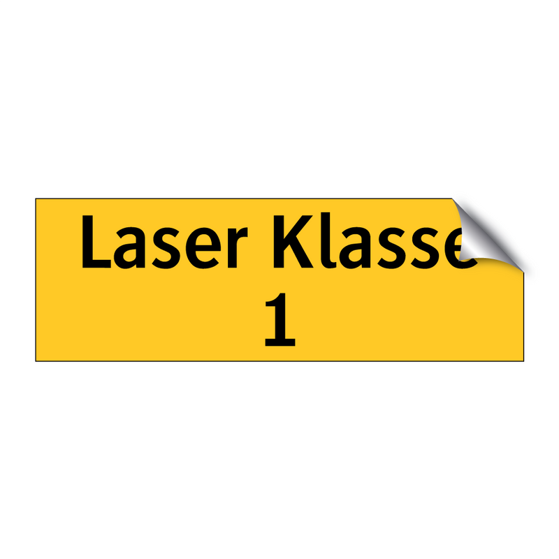Laser Klasse 1