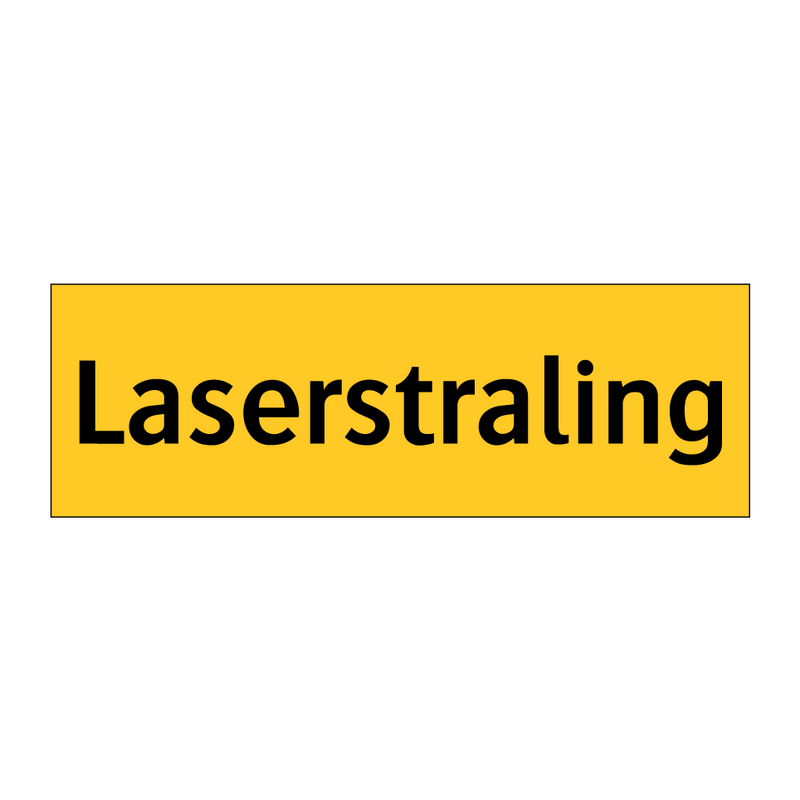 Laserstraling