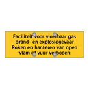 Faciliteit voor vloeibaar gas Brand- en explosiegevaar /.../