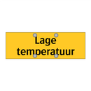 Lage temperatuur
