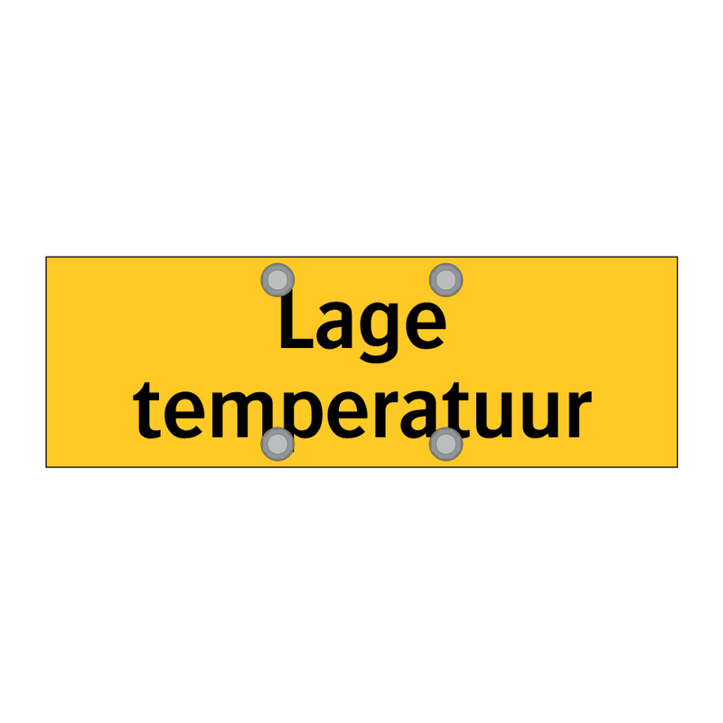 Lage temperatuur