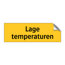 Lage temperaturen