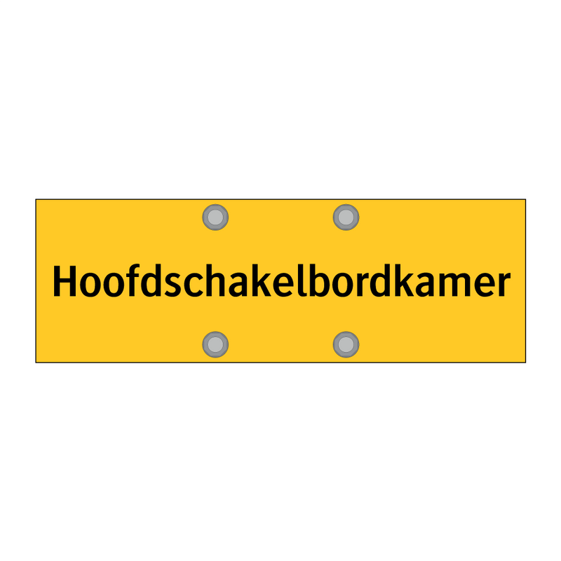 Hoofdschakelbordkamer