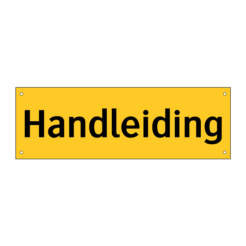 Handleiding