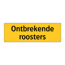 Ontbrekende roosters