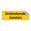 Ontbrekende roosters