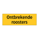 Ontbrekende roosters