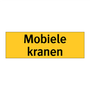 Mobiele kranen