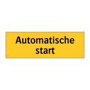 Automatische start