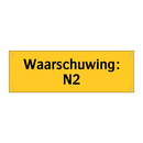 Waarschuwing: N2