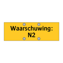 Waarschuwing: N2