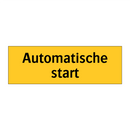Automatische start
