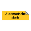 Automatische starts