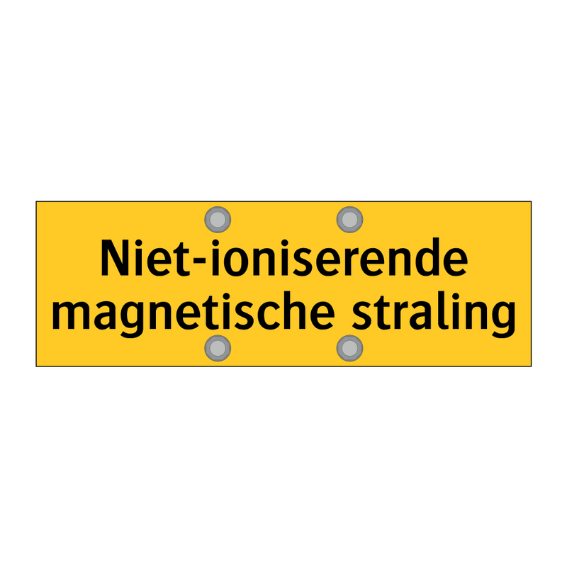 Niet-ioniserende magnetische straling