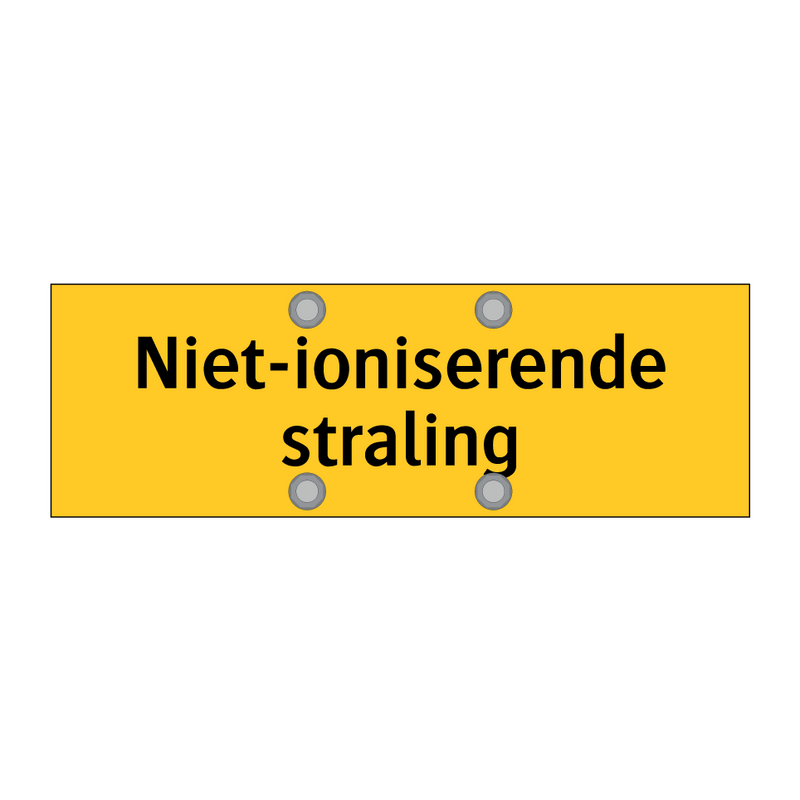 Niet-ioniserende straling