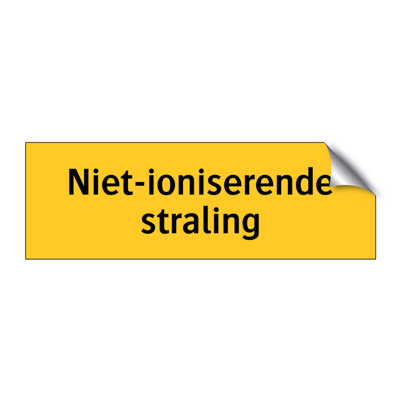 Niet-ioniserende straling