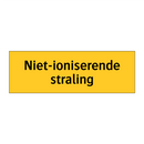 Niet-ioniserende straling