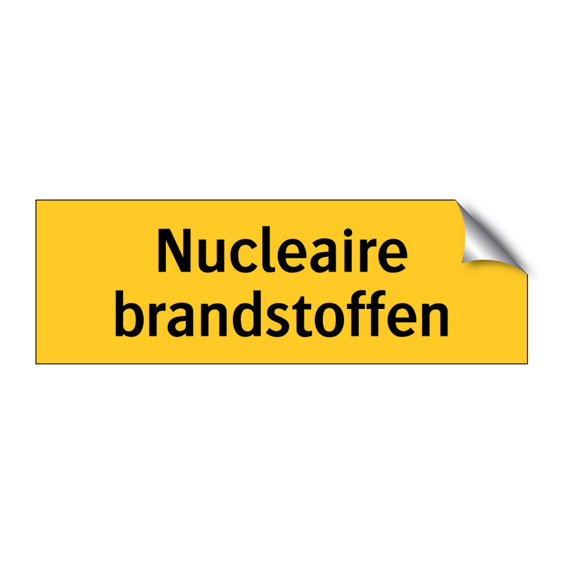 Nucleaire brandstoffen