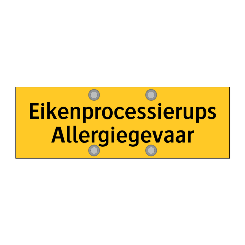 Eikenprocessierups Allergiegevaar
