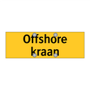 Offshore kraan