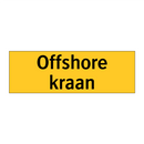 Offshore kraan