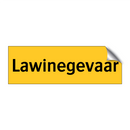 Lawinegevaar