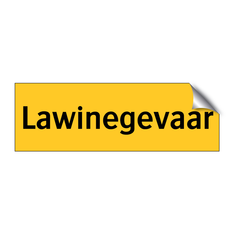 Lawinegevaar