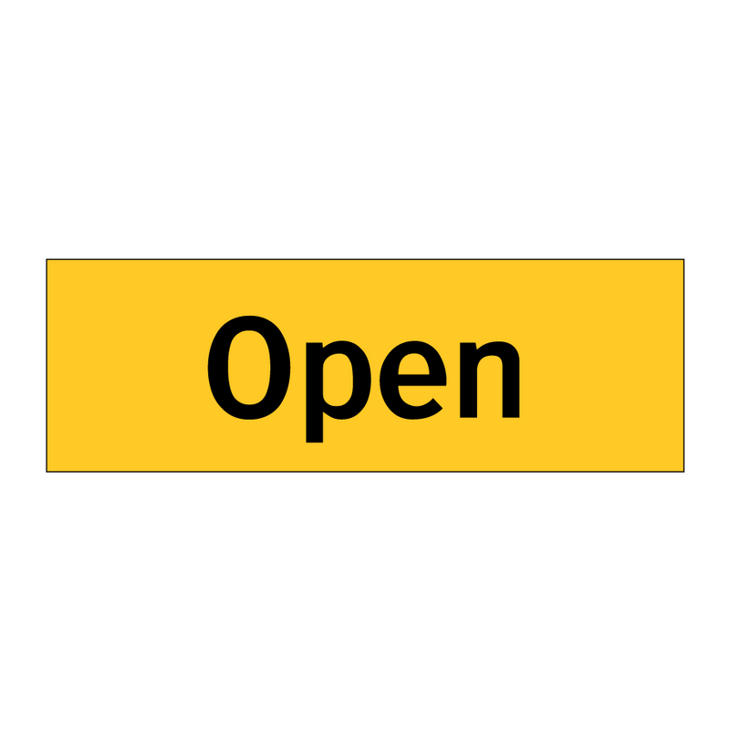 Open