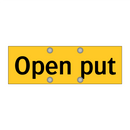 Open put