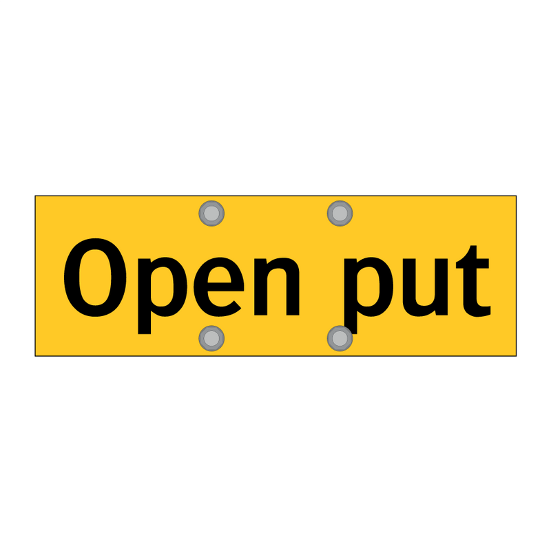 Open put