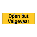 Open put Valgevaar