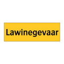 Lawinegevaar