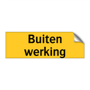 Buiten werking