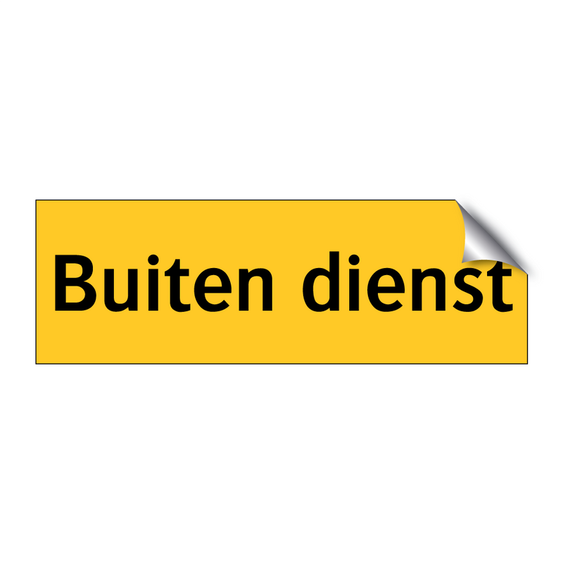 Buiten dienst